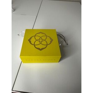 Kendra Scott Jewelry Set Magenta Lennox Adjustable Ring and Tessa Stud Earrings